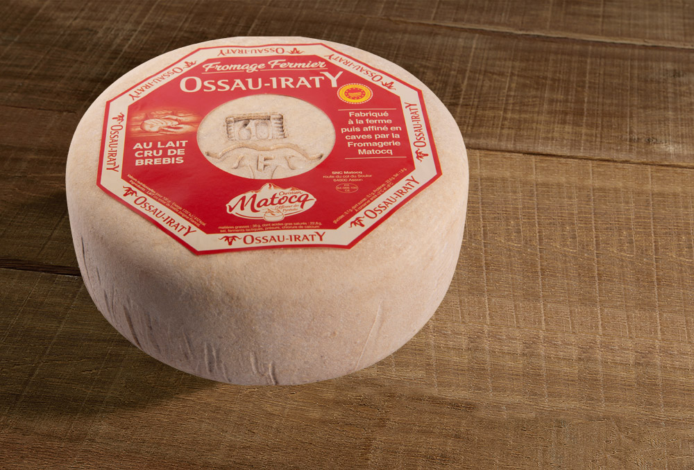 Les Fromages Aop Ossau Iraty Fromagerie Matocq 